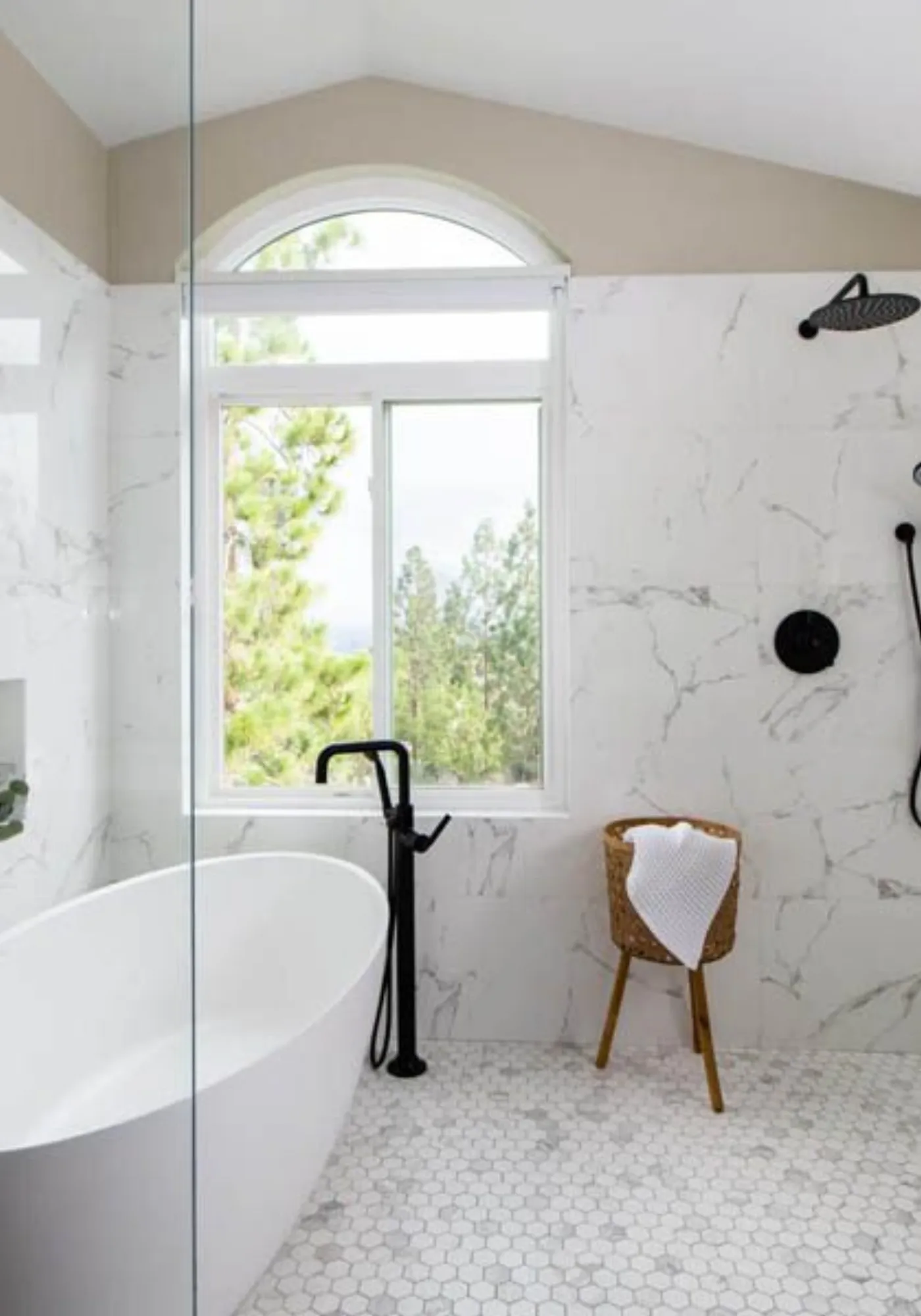 Wall of decorative tile and backsplash options